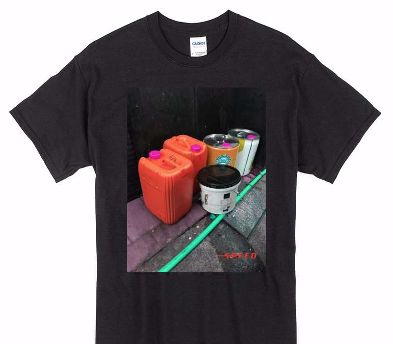 Custom Gildan 100% Cotton Black T-Shirt