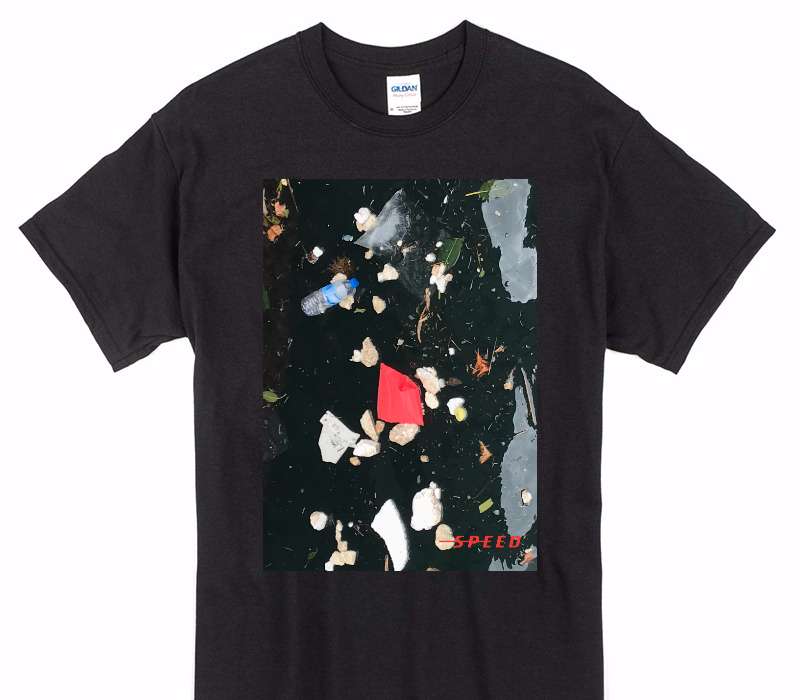 Custom Gildan 100% Cotton Black T-Shirt