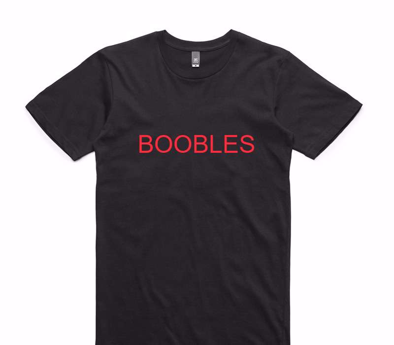 Custom AS Colour 100% Cotton Black T-Shirt