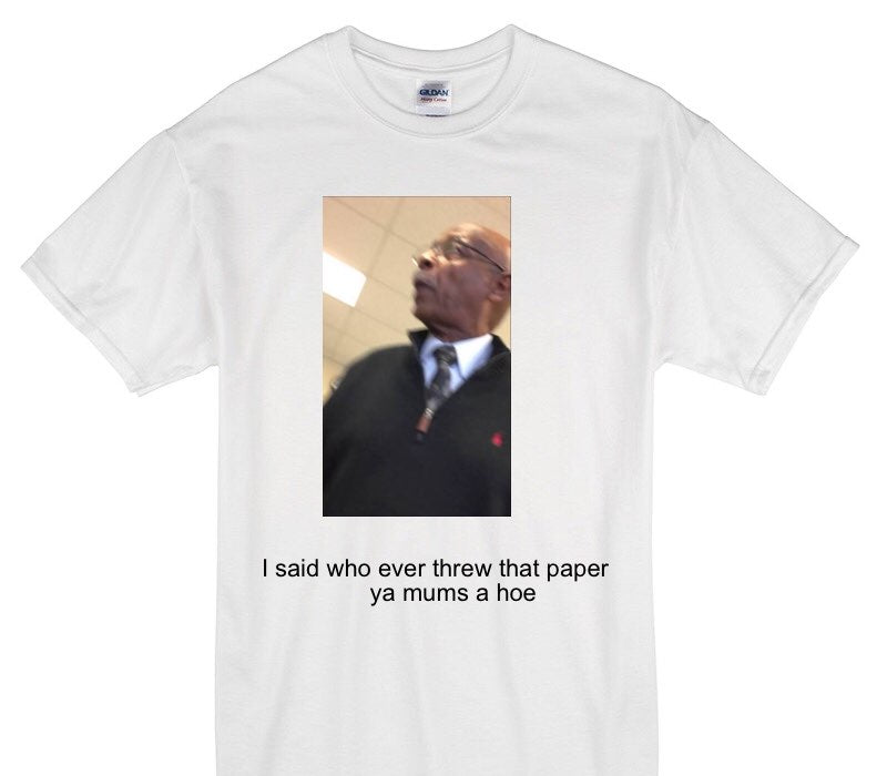 Custom Gildan 100% Cotton White T-Shirt