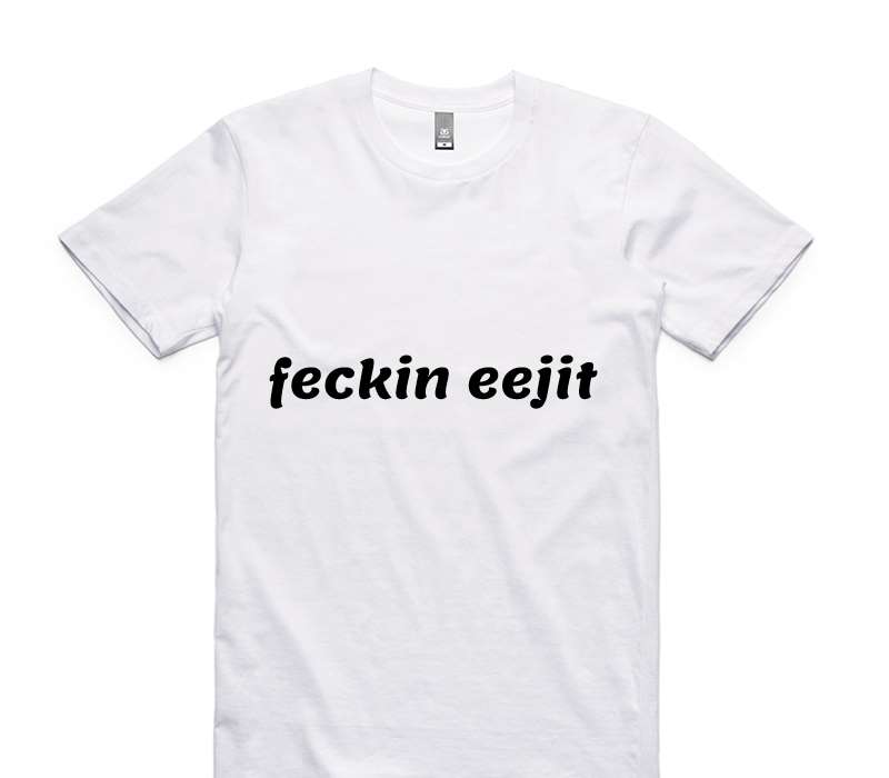 Custom AS Colour 100% Cotton White T-Shirt