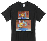Custom Gildan 100% Cotton Black T-Shirt