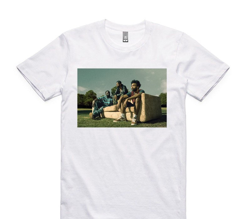 Custom AS Colour 100% Cotton White T-Shirt