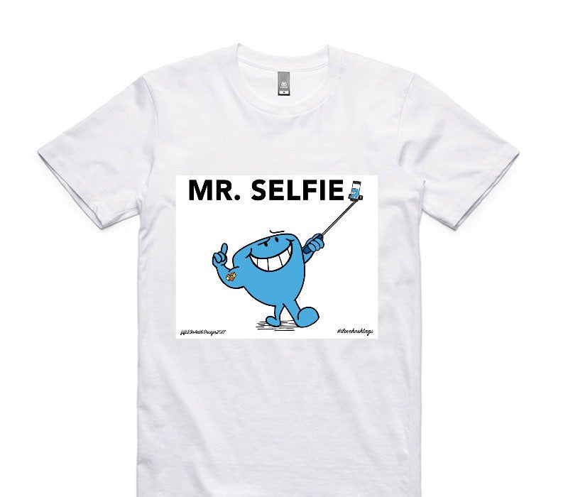Custom AS Colour 100% Cotton White T-Shirt