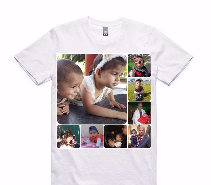 Custom AS Colour 100% Cotton White T-Shirt