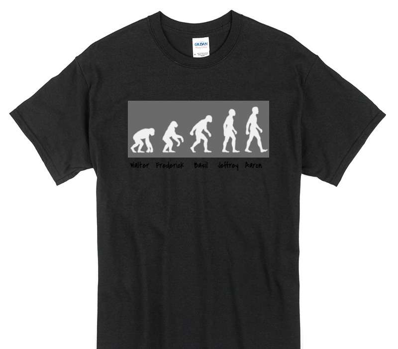 Custom Gildan 100% Cotton Black T-Shirt