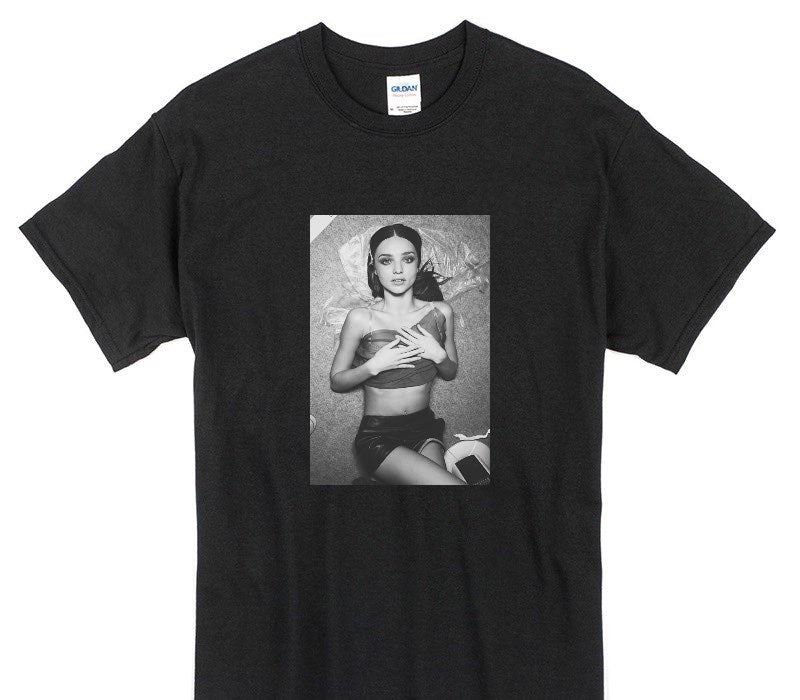Custom Gildan 100% Cotton Black T-Shirt