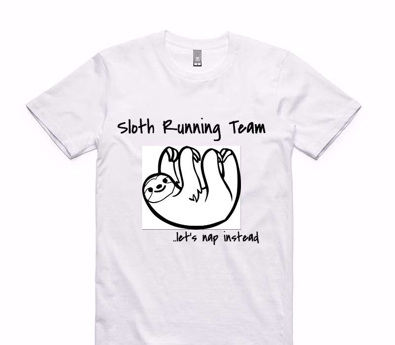 Custom AS Colour 100% Cotton White T-Shirt