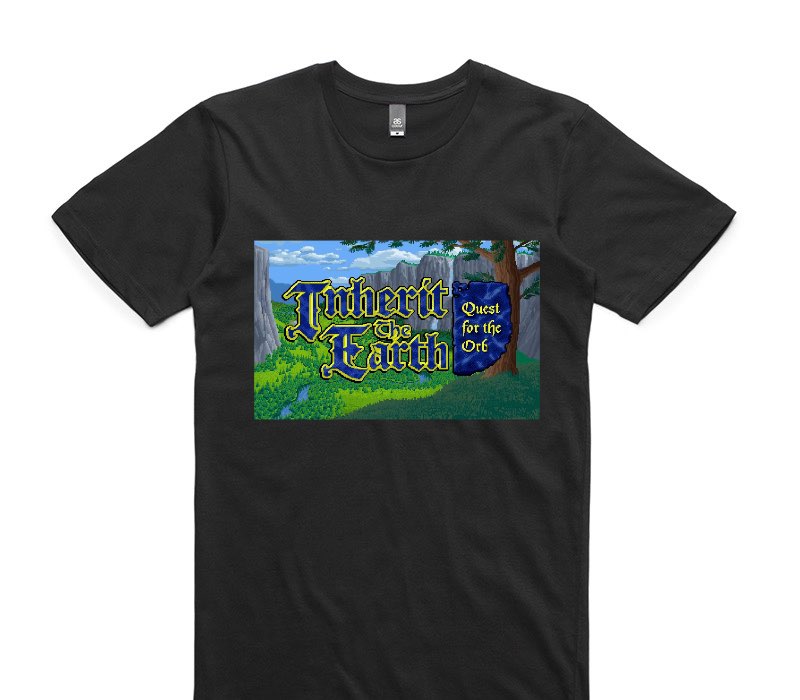 Custom AS Colour 100% Cotton Black T-Shirt