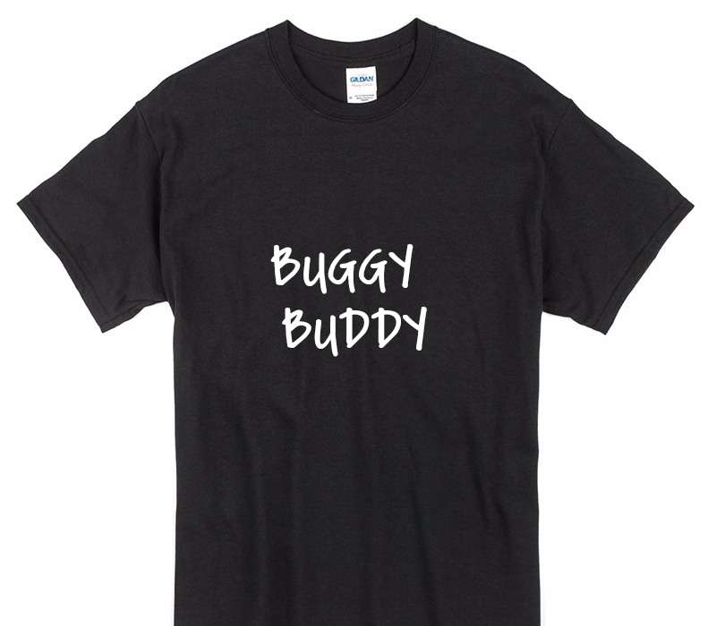 Custom Gildan 100% Cotton Black T-Shirt