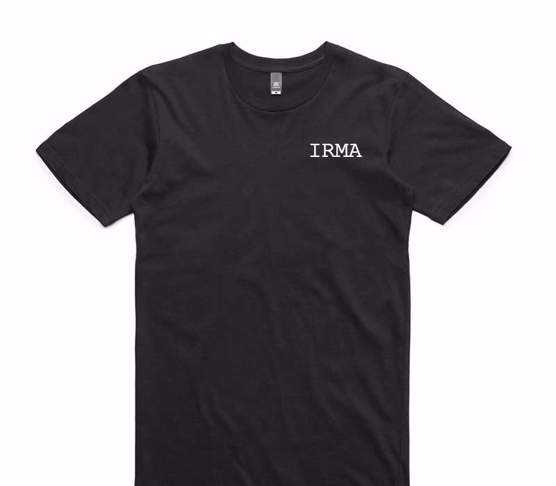 Custom AS Colour 100% Cotton Black T-Shirt