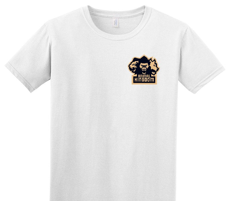 Custom Adult Soft Style 100% Cotton White T-Shirt