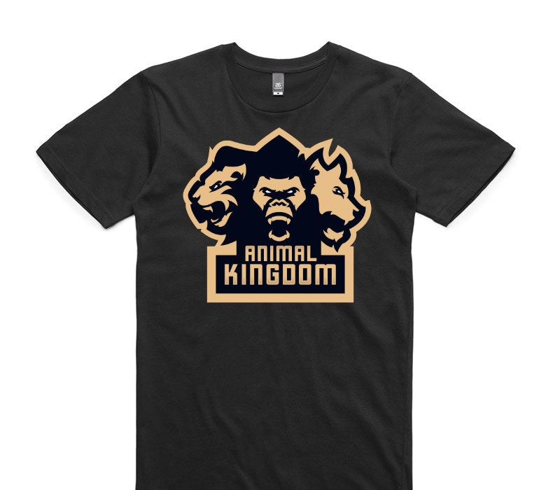 Custom AS Colour 100% Cotton Black T-Shirt