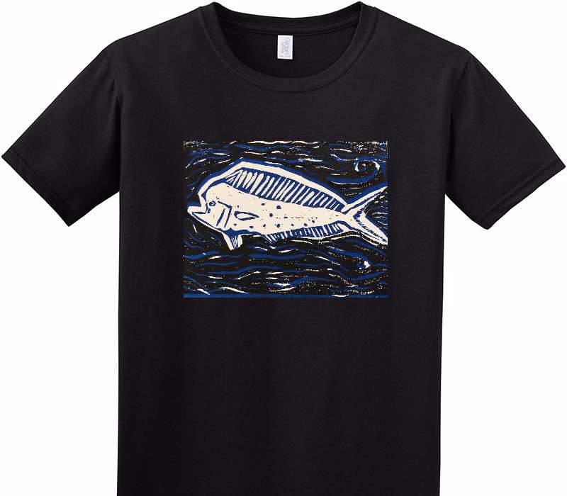 Custom Adult Soft Style 100% Cotton Black T-Shirt