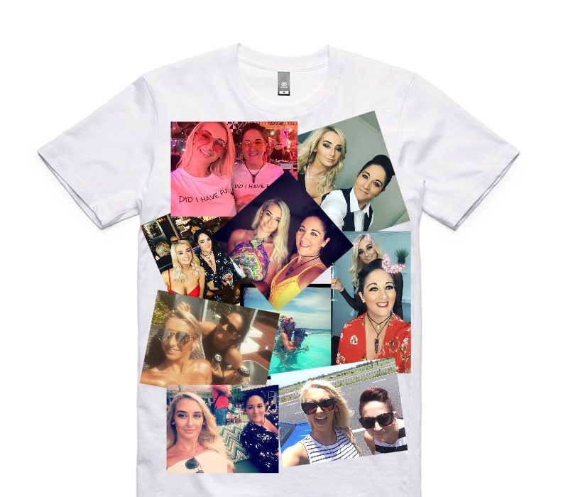 Custom AS Colour 100% Cotton White T-Shirt