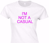Custom Womens Soft Style 100% Cotton White T-Shirt