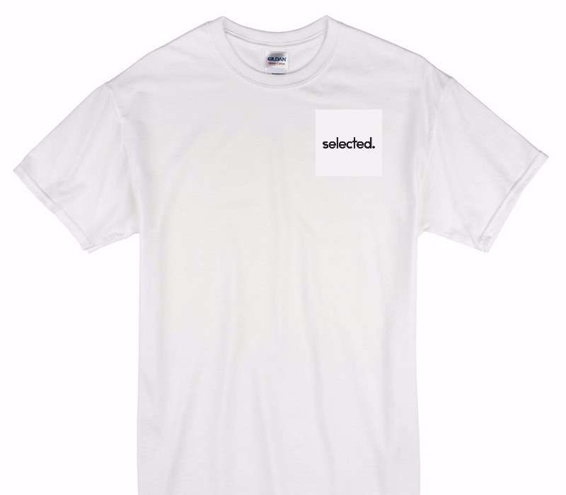 Custom Gildan 100% Cotton White T-Shirt