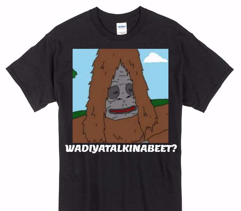 Custom Gildan 100% Cotton Black T-Shirt