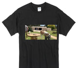 Custom Gildan 100% Cotton Black T-Shirt