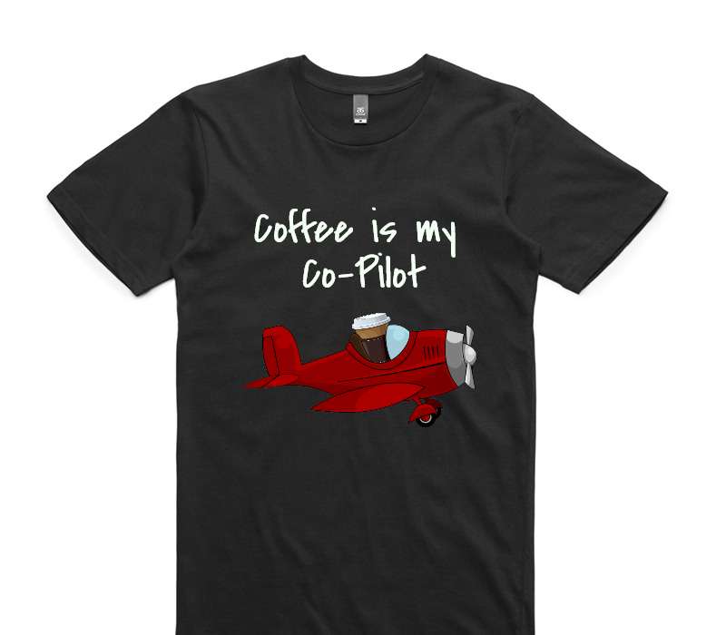 Custom AS Colour 100% Cotton Black T-Shirt