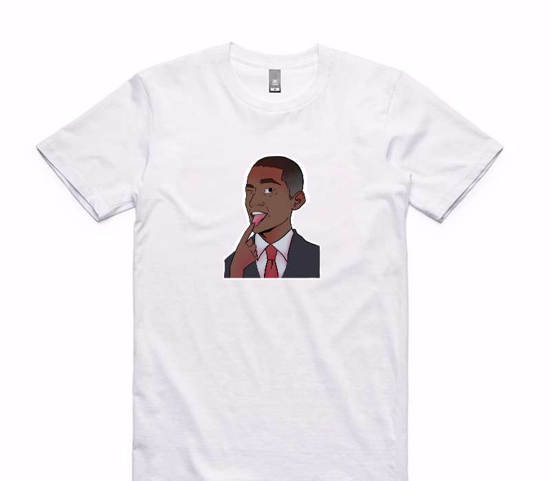 Custom AS Colour 100% Cotton White T-Shirt