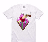 Custom AS Colour 100% Cotton White T-Shirt
