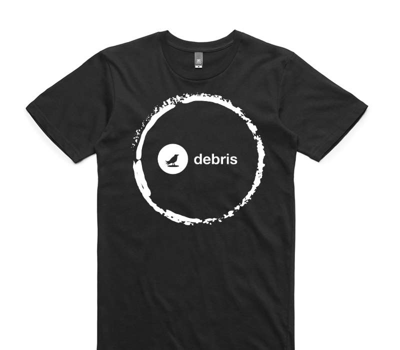 Custom AS Colour 100% Cotton Black T-Shirt