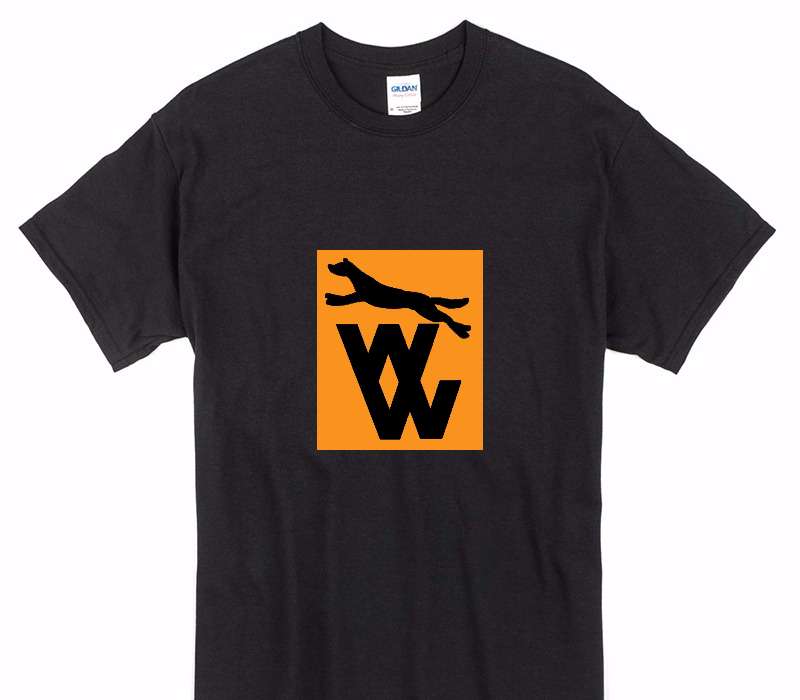 Custom Gildan 100% Cotton Black T-Shirt