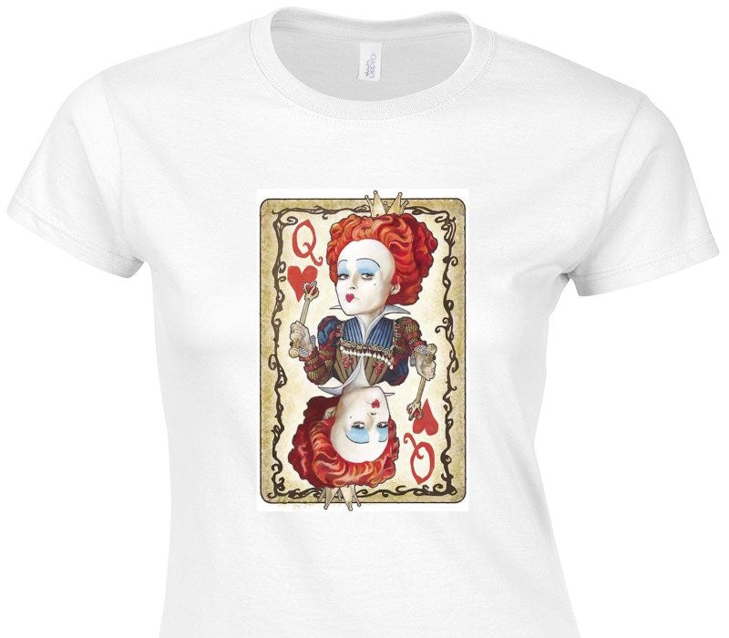 Custom Womens Soft Style 100% Cotton White T-Shirt