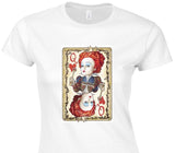 Custom Womens Soft Style 100% Cotton White T-Shirt
