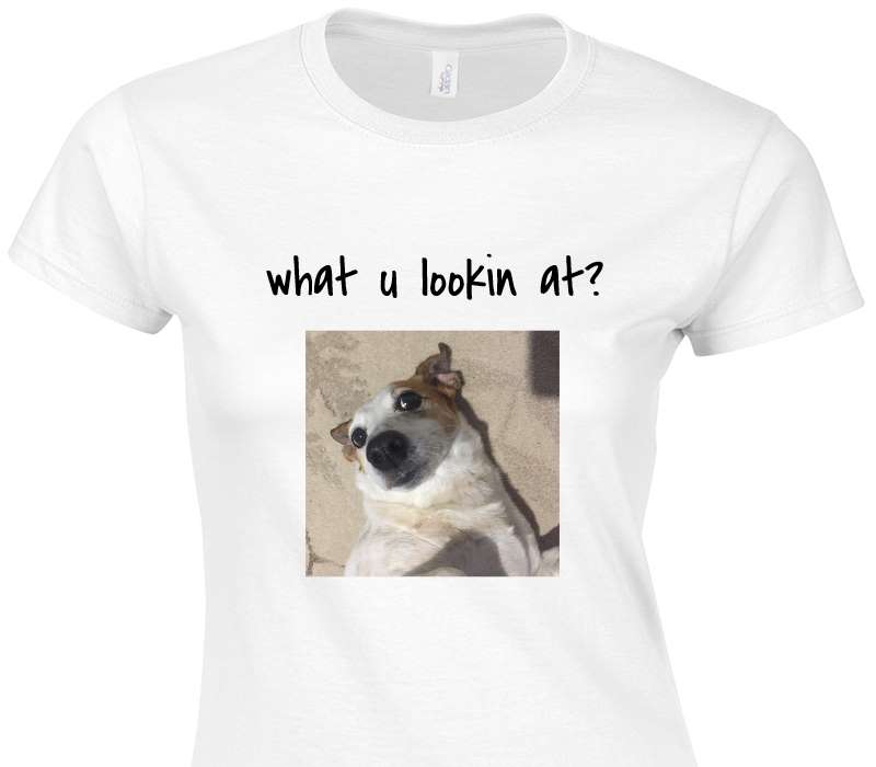 Custom Womens Soft Style 100% Cotton White T-Shirt