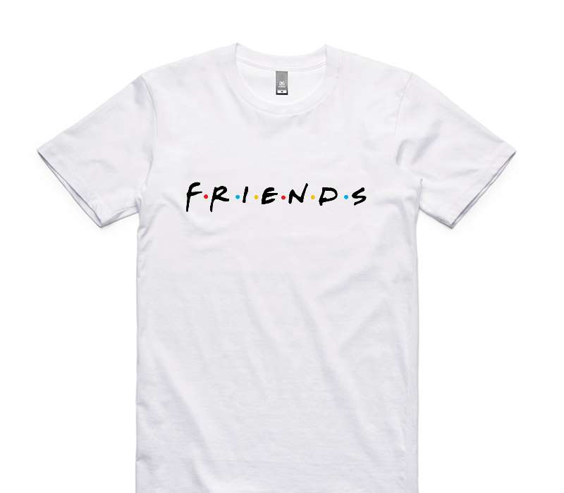 Custom AS Colour 100% Cotton White T-Shirt