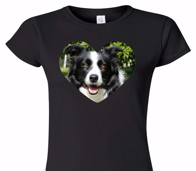 Custom Womens Soft Style 100% Cotton Black T-Shirt
