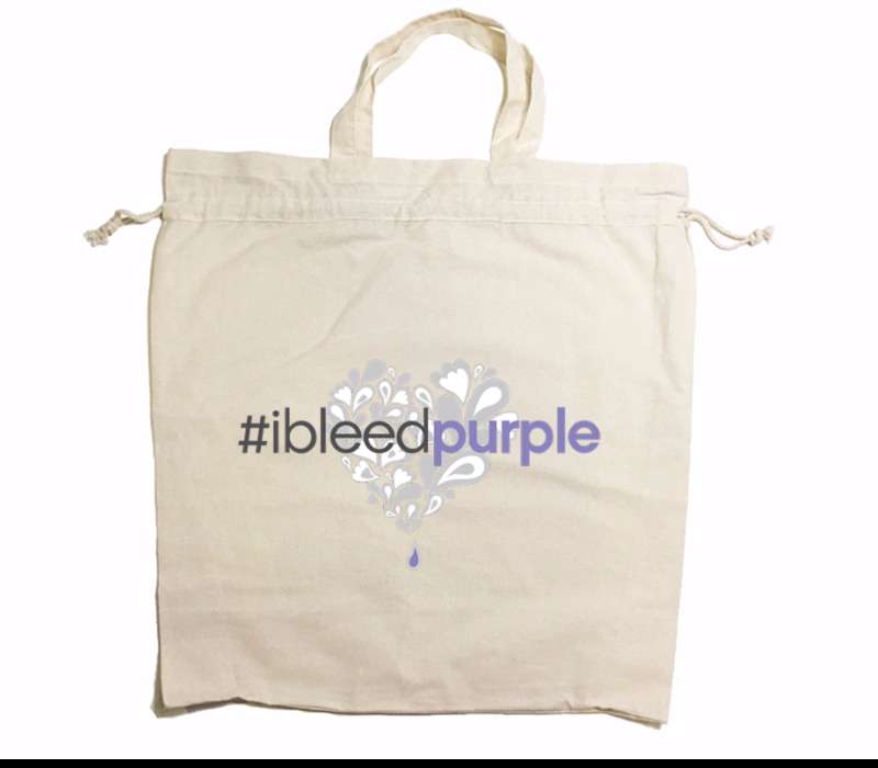 Custom Drawstring Tote Bag Cotton Calico