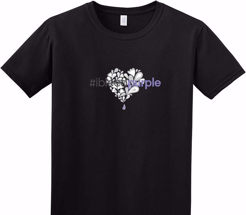 Custom Adult Soft Style 100% Cotton Black T-Shirt