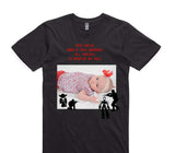 Custom AS Colour 100% Cotton Black T-Shirt