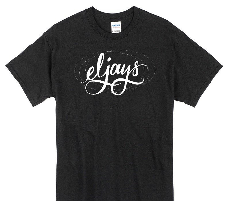 Custom Gildan 100% Cotton Black T-Shirt