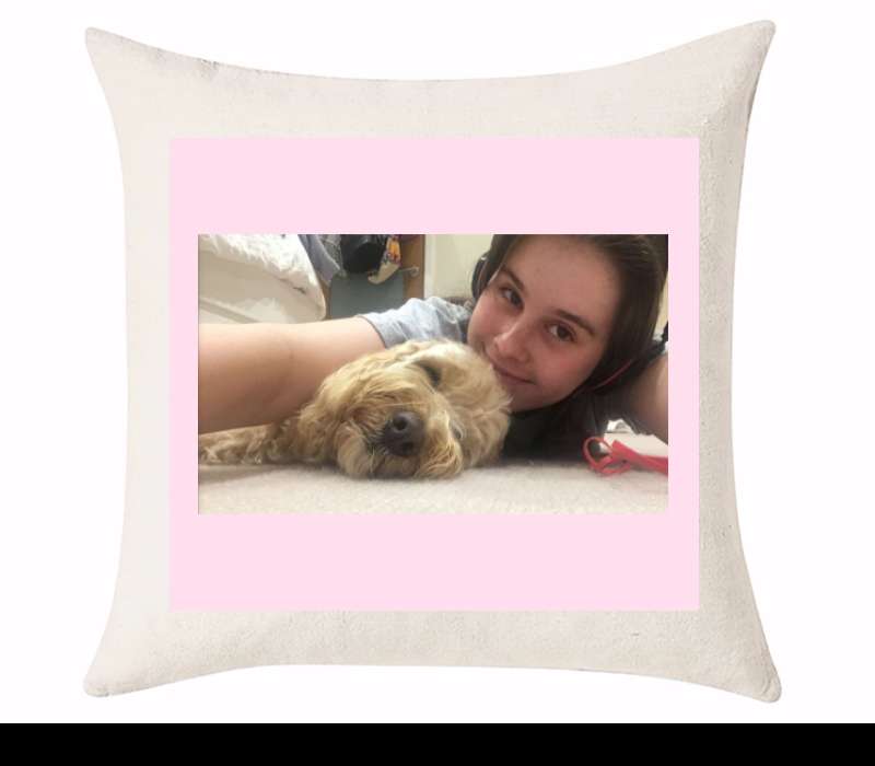 Custom Cushion Cover 50cm x 50 cm Off White