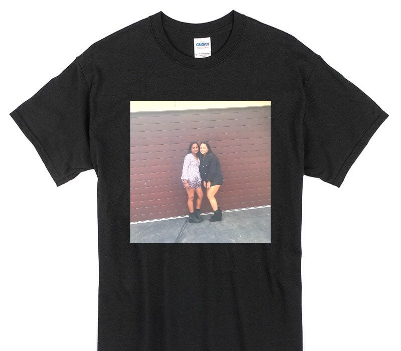 Custom Gildan 100% Cotton Black T-Shirt
