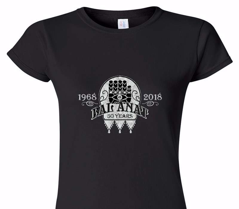 Custom Womens Soft Style 100% Cotton Black T-Shirt