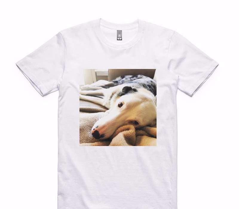 Custom AS Colour 100% Cotton White T-Shirt