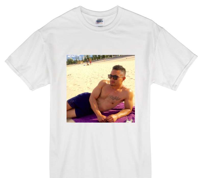 Custom Gildan 100% Cotton White T-Shirt