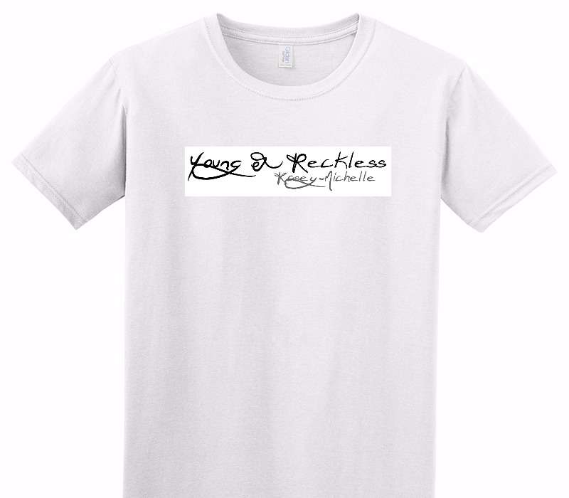Custom Adult Soft Style 100% Cotton White T-Shirt