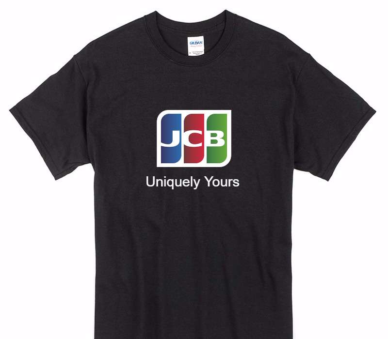 Custom Gildan 100% Cotton Black T-Shirt