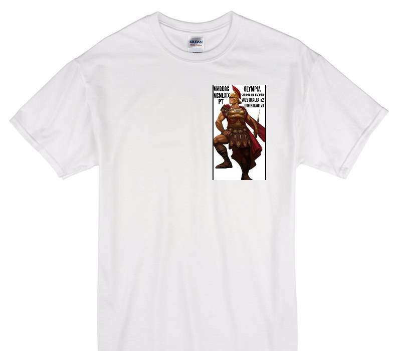 Custom Gildan 100% Cotton White T-Shirt