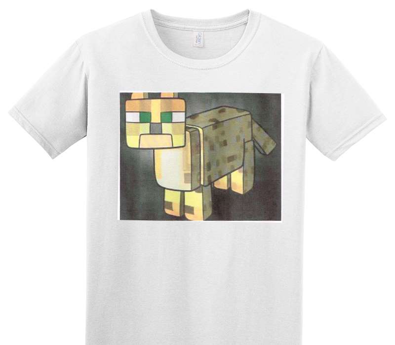 Custom Adult Soft Style 100% Cotton White T-Shirt