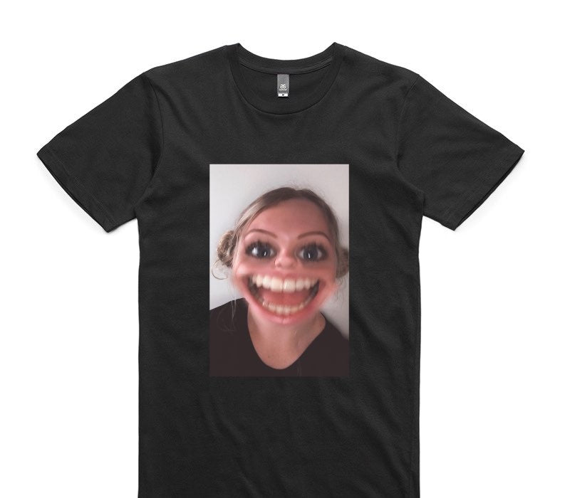 Custom AS Colour 100% Cotton Black T-Shirt