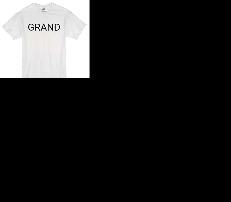 Custom Gildan 100% Cotton White T-Shirt