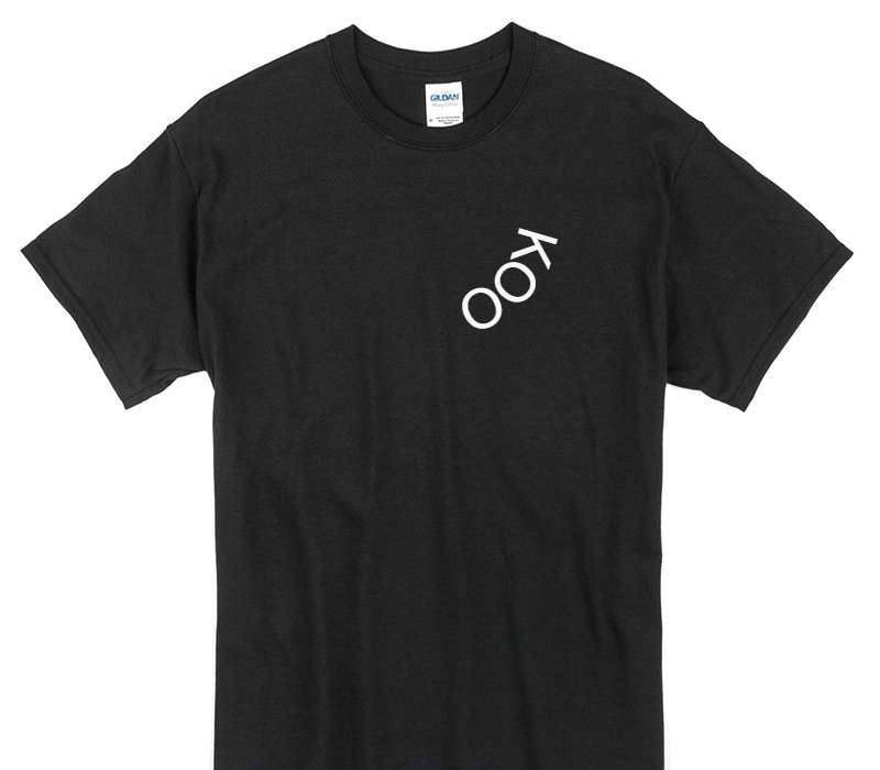 Custom Gildan 100% Cotton Black T-Shirt