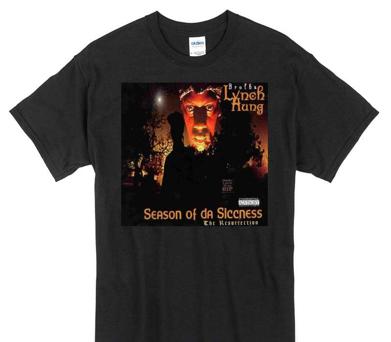 Custom Gildan 100% Cotton Black T-Shirt